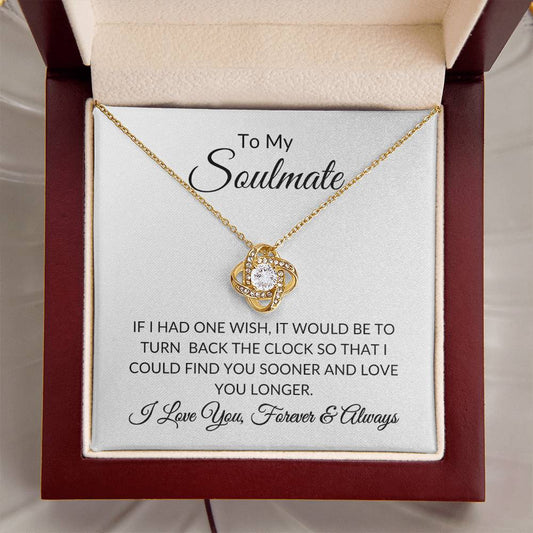 Soulmate - Love Knot Necklace