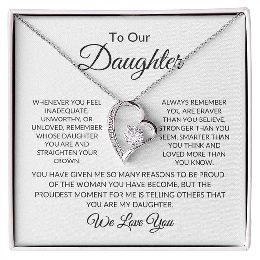 Daughter - From Us - Forever Love Necklace